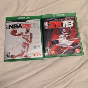 NBA 21 and NBA 18 Xbox One Game Set